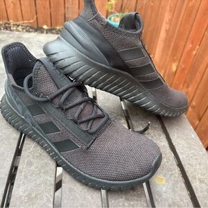 Adidas Charcoal Knit Sneakers